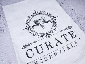 curate essentials tea towel