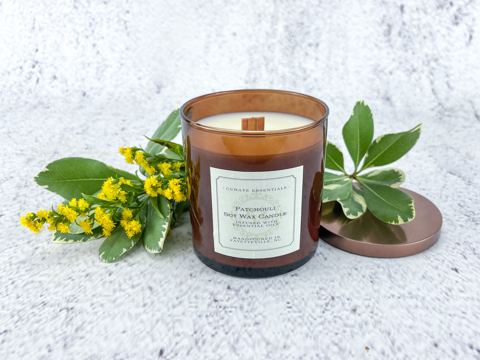 Patchouli and Hemp Soy Wax Candle
