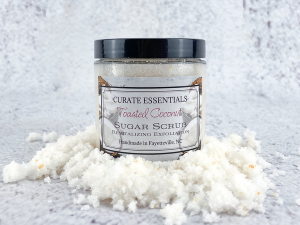 Toasted Coconut Sugar Scrub - Curate Essentials