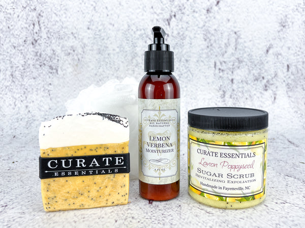 Lemon Self Care Bundle - Curate Essentials