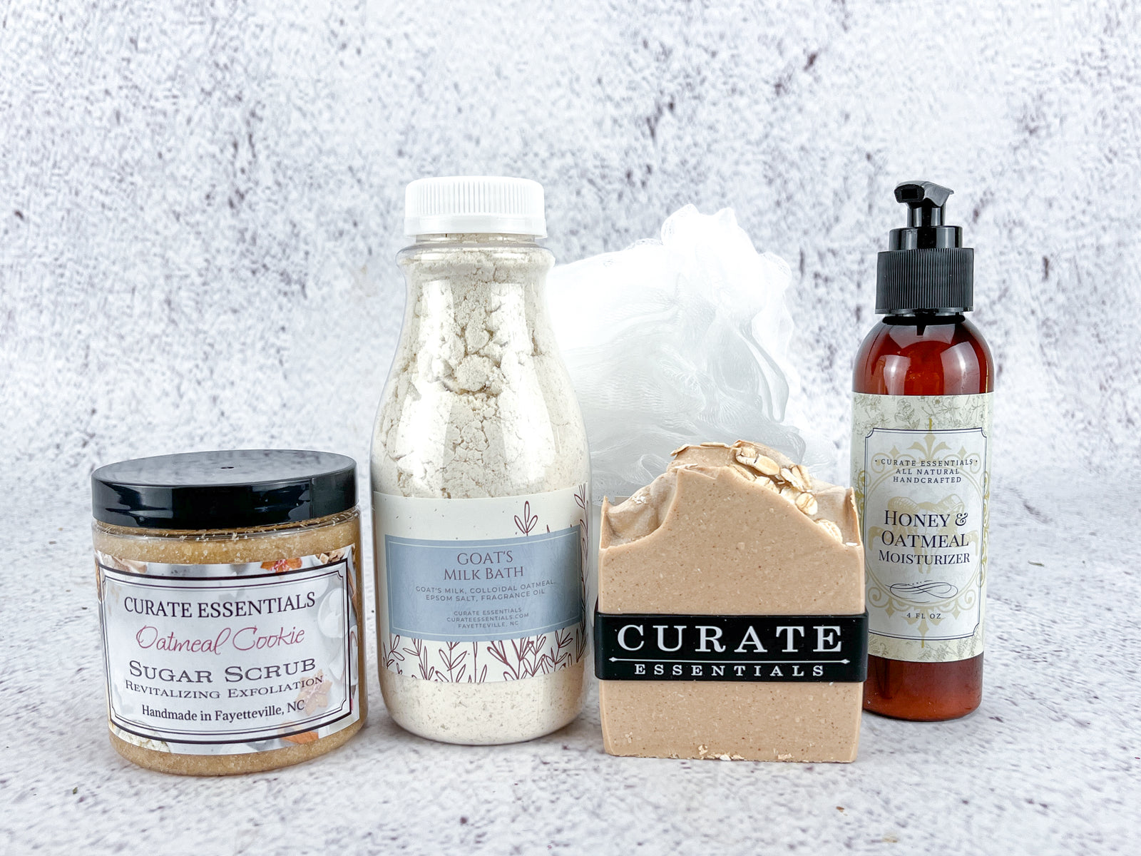 Honey and Oatmeal Self Care Bundle
