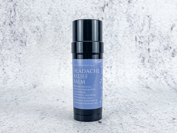 Headache Relief Balm - Curate Essentials