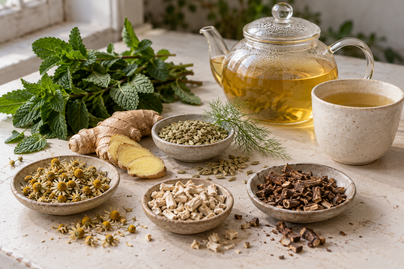 Herbal Allies for Digestion