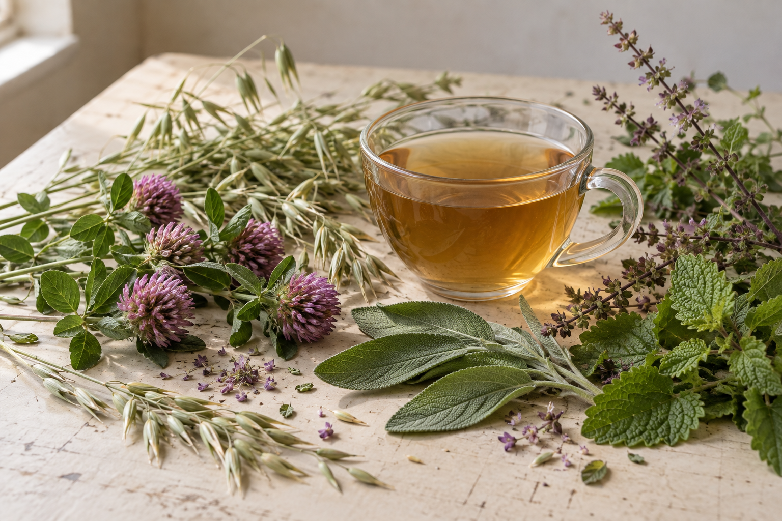 Herbal Support Through Perimenopause & Menopause