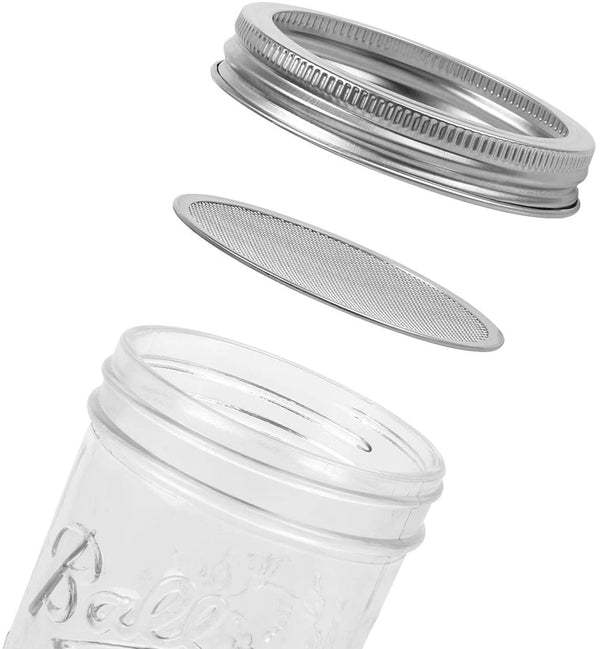 Mason Jar Lid Strainers Curate Essentials