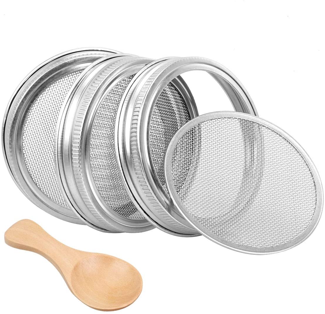 mason jar lid containers