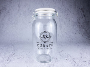 curate essentials storage jar