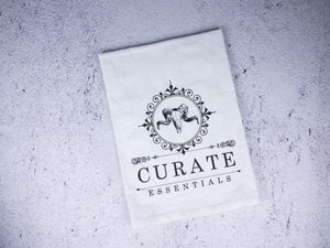 curate essentials tea towel