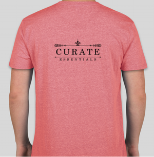 Curate Essentials T-Shirt Back View