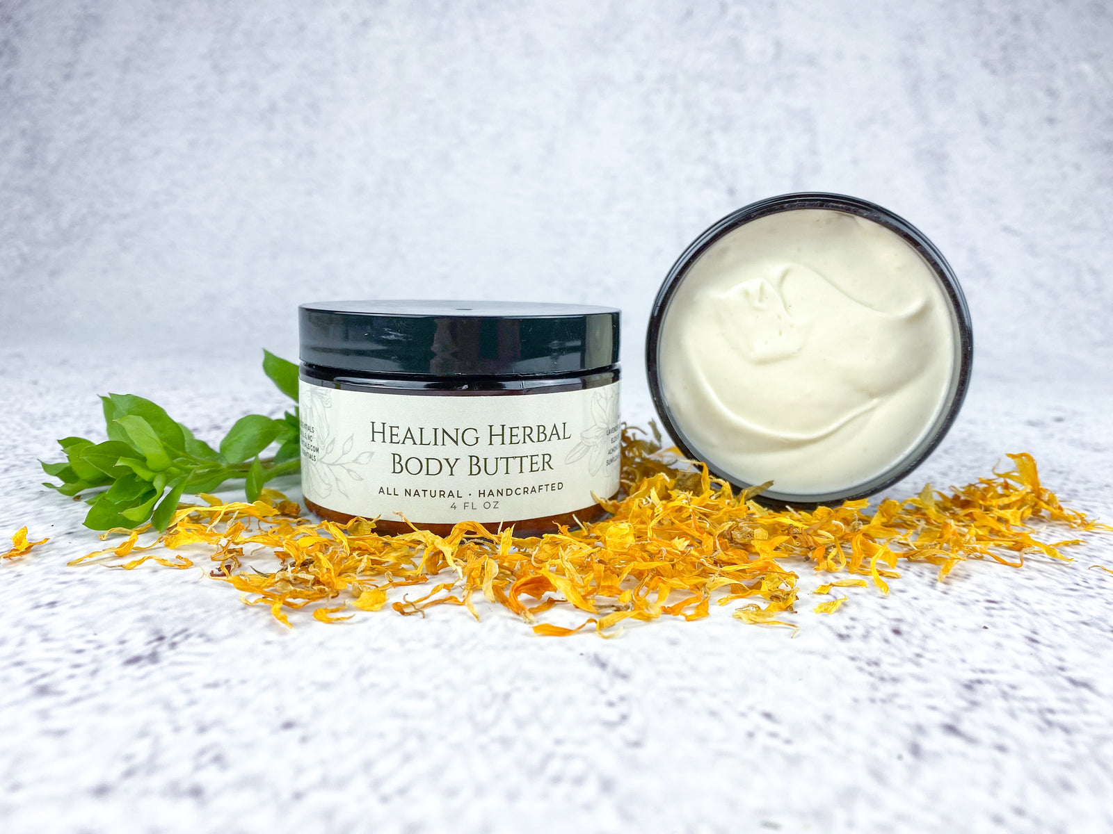 healing herbal body butter