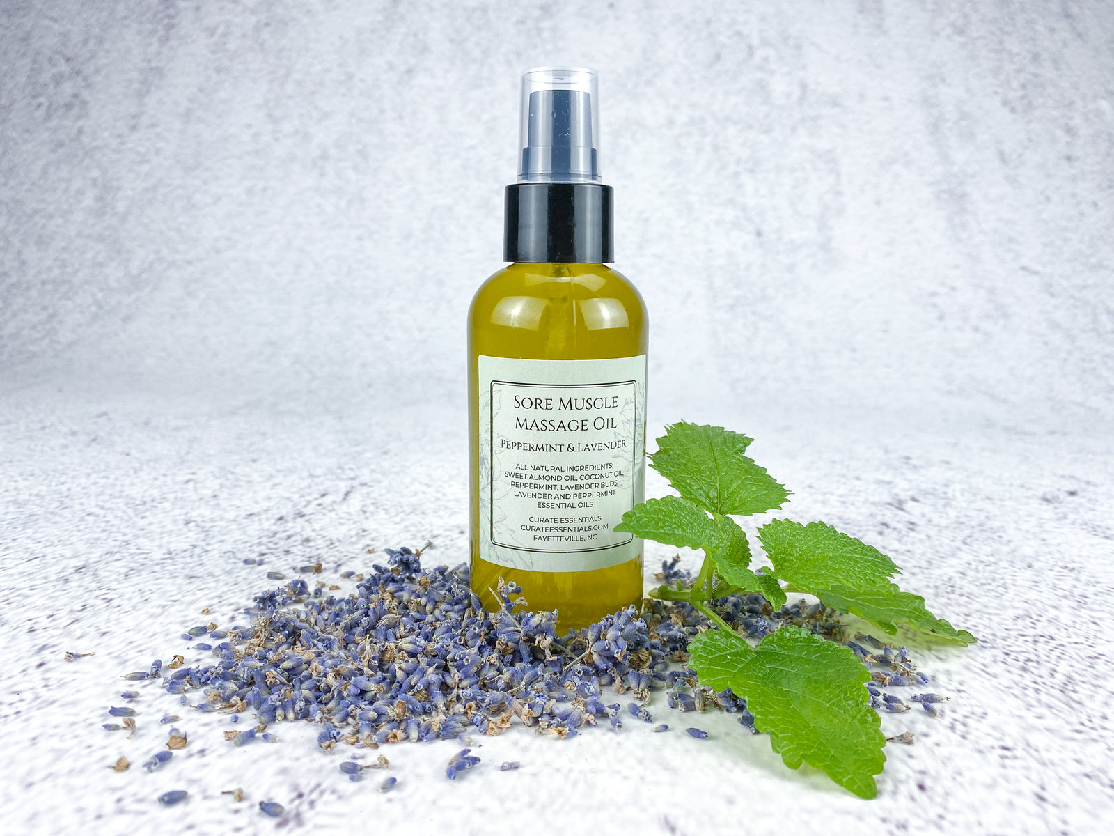 sore muscle massage oil