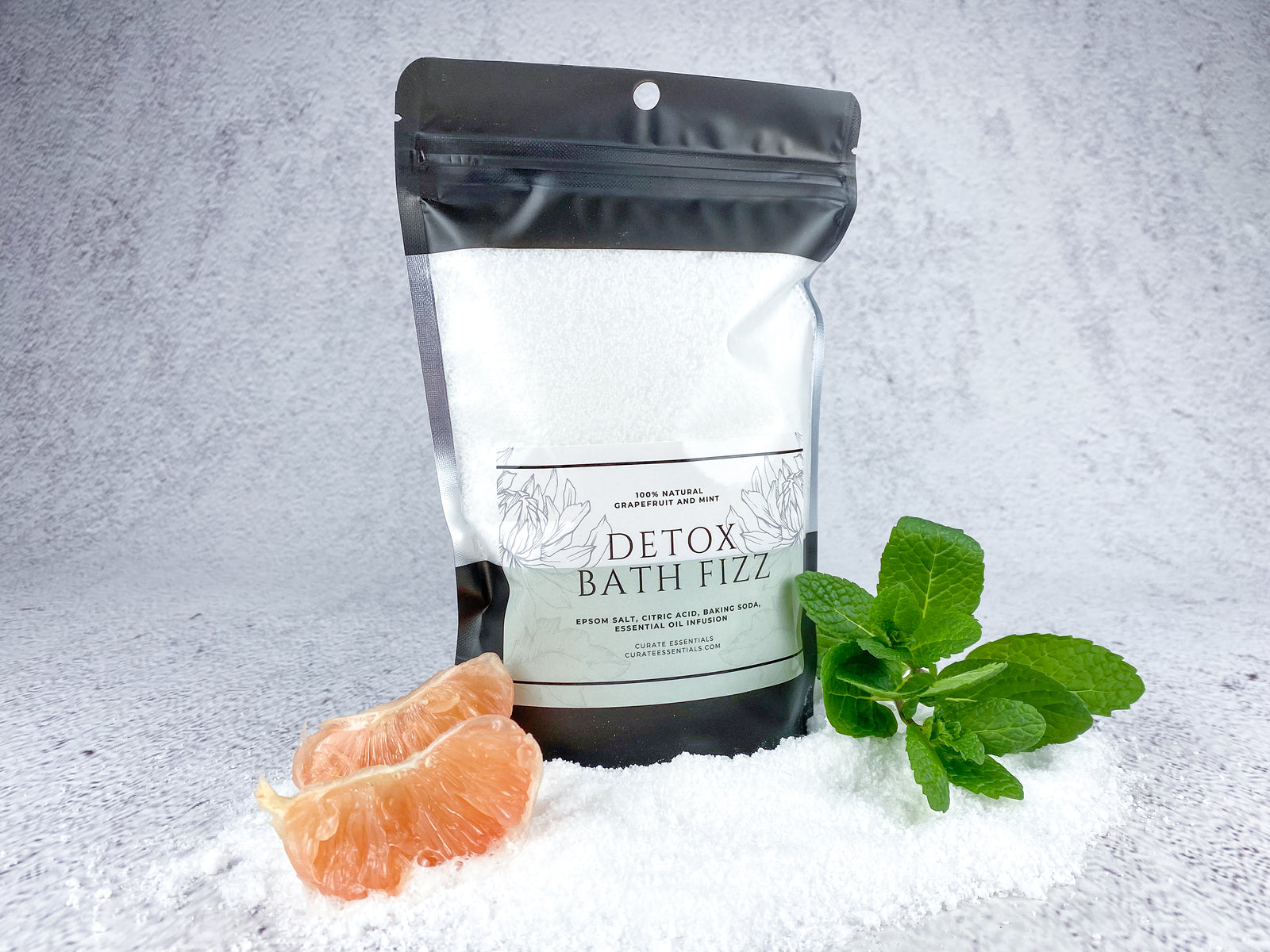 detox bath fizz