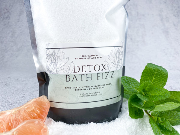 Detox Bath Fizz - Curate Essentials