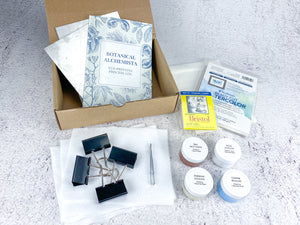 eco printing kit for cellulose fibers