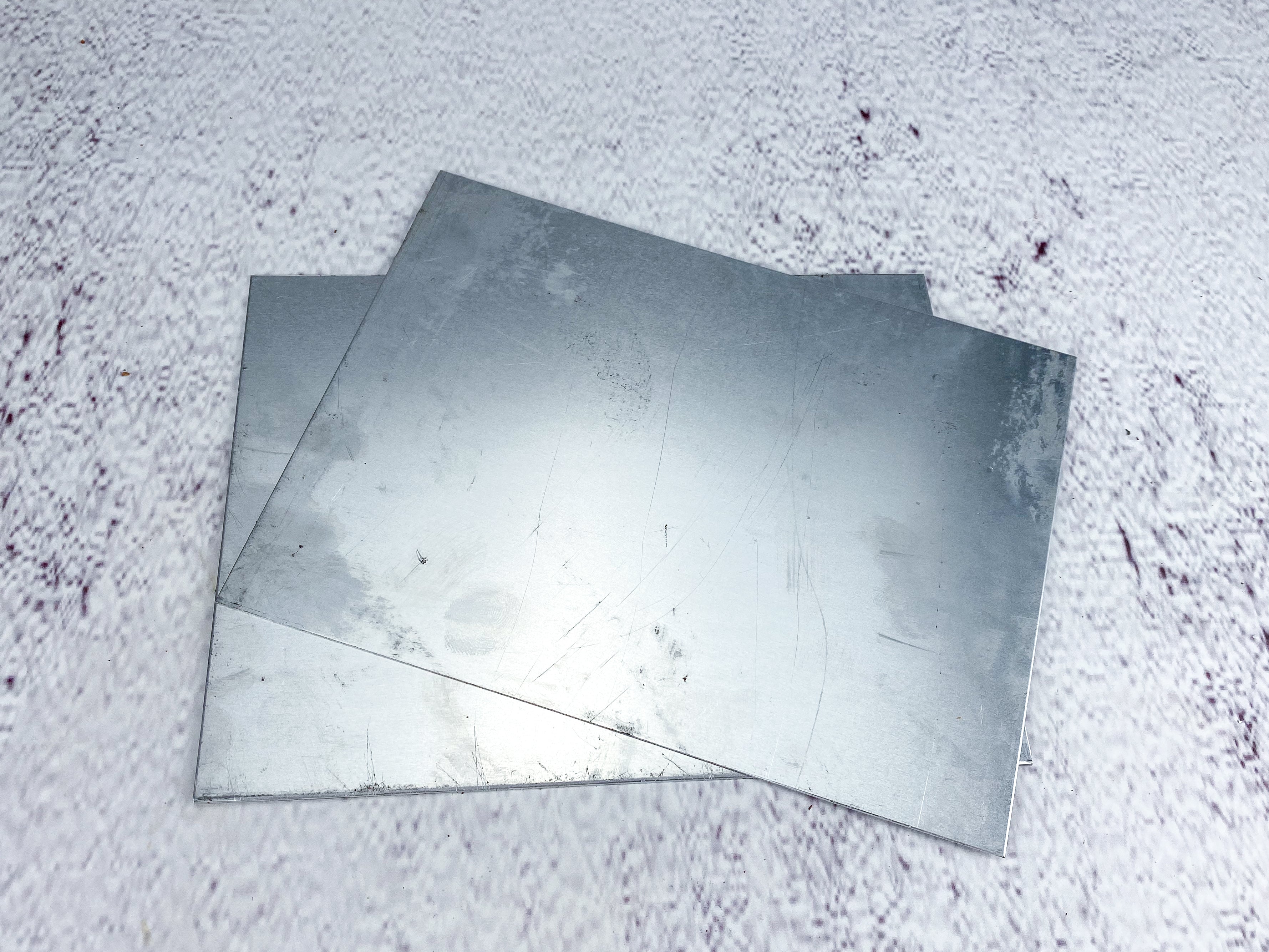 Aluminum Sheet 6" x 8" (Set of 2)