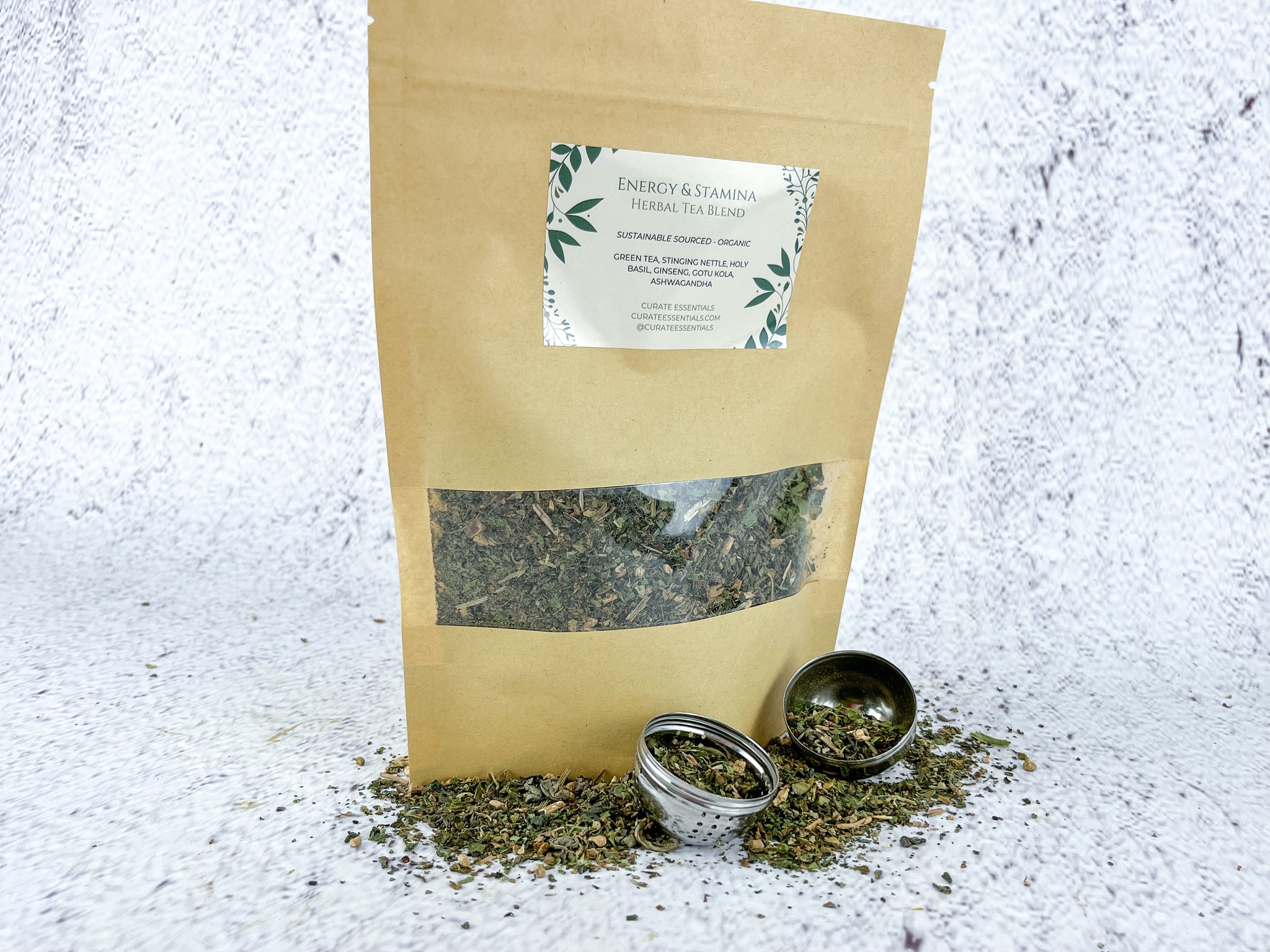 Energy and Stamina Tea - Curate Essentials