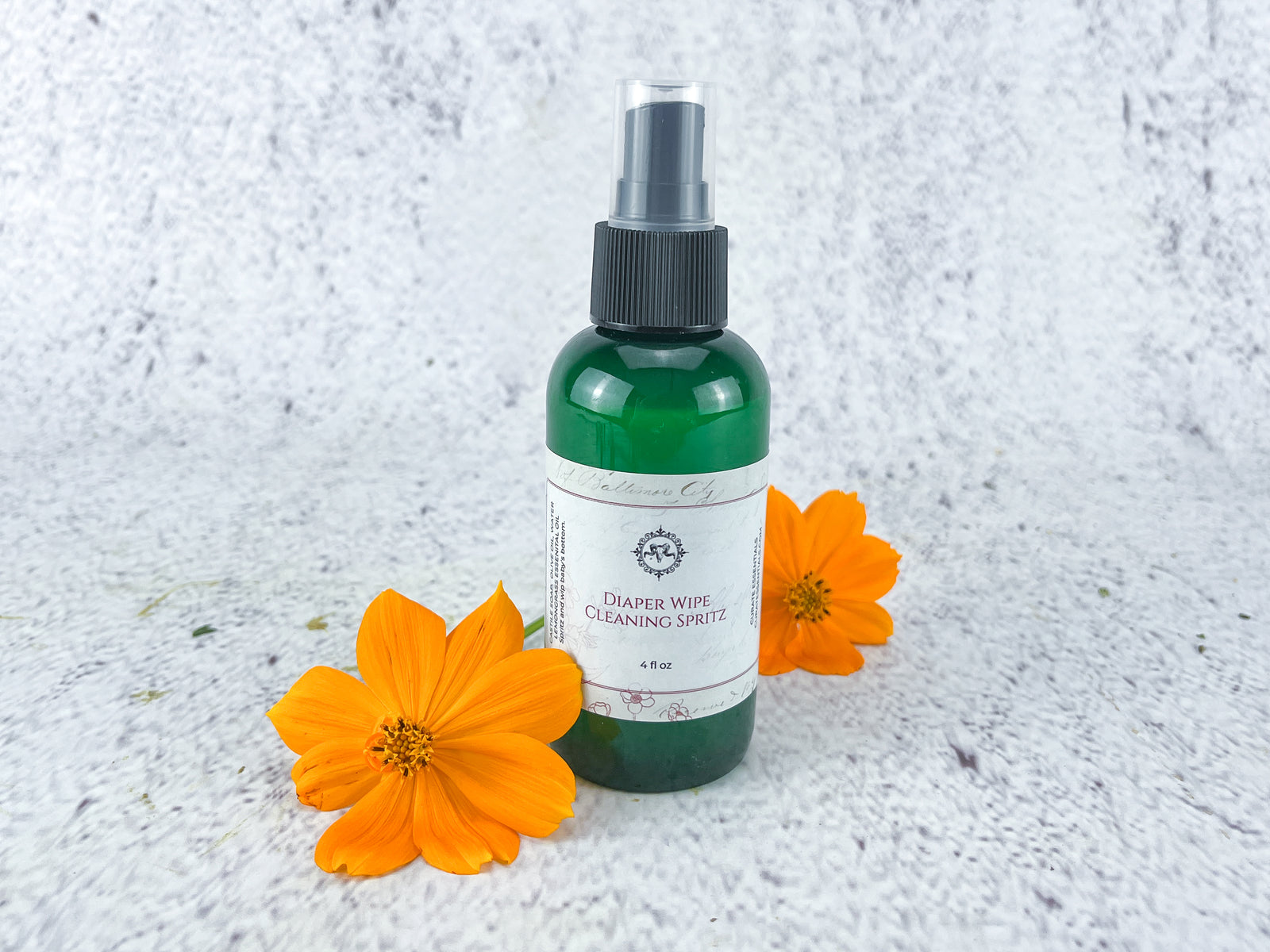 Diaper Wipe Cleaning Spritz