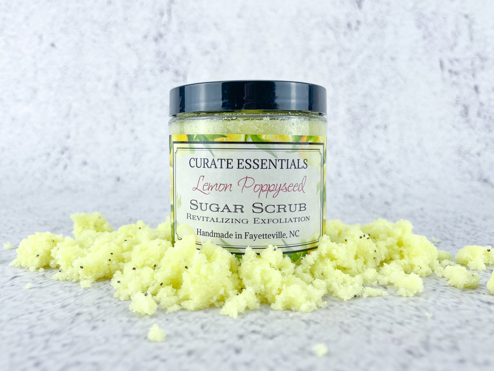 Lemon Poppyseed Sugar Scrub