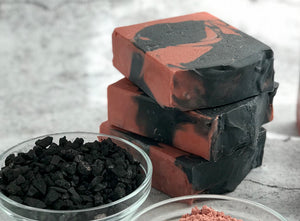 Rose Clay and Activated Charcoal Soap