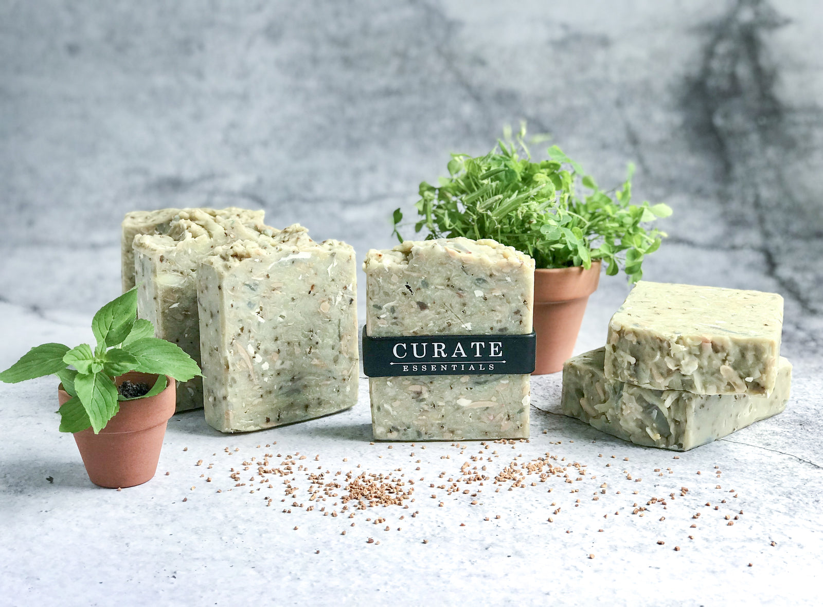 gardener's scrub hand poured soap