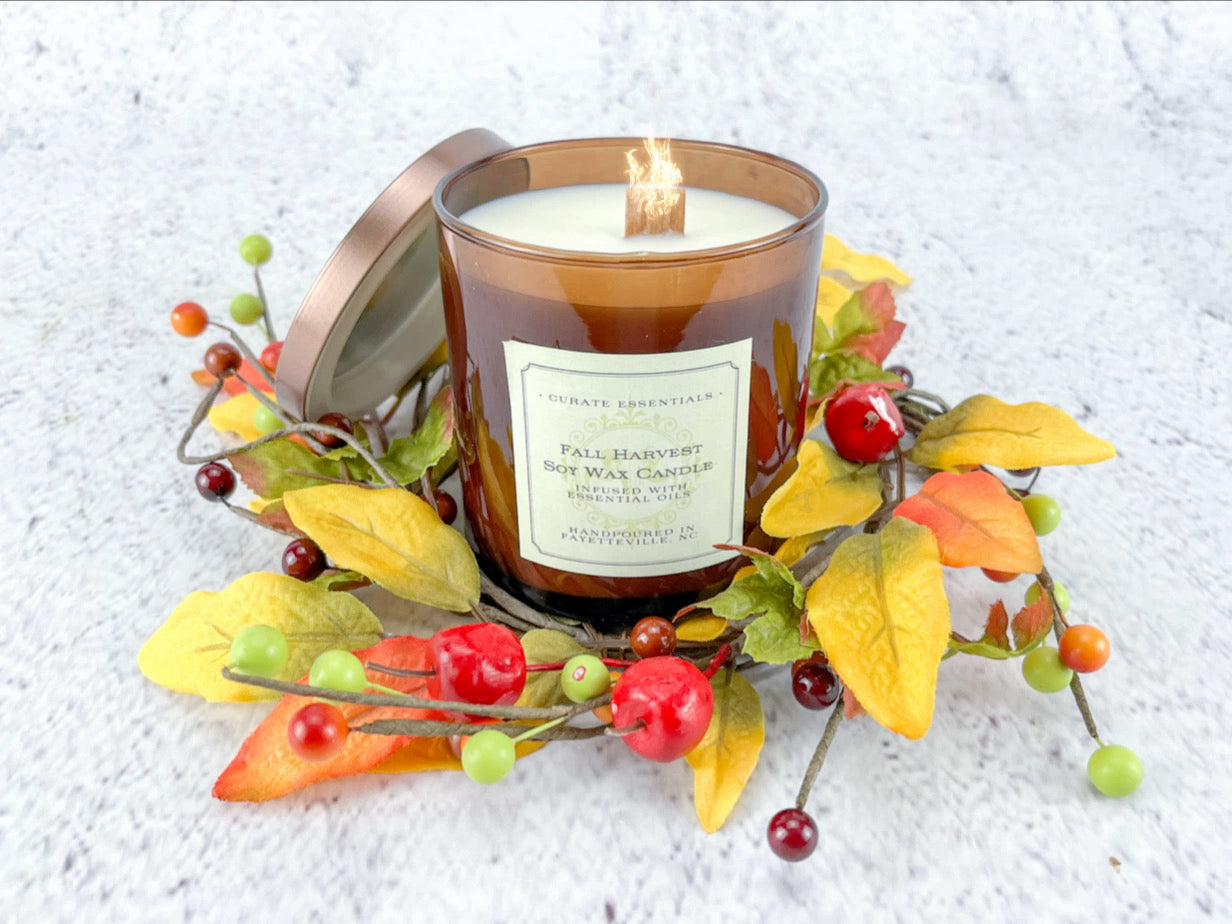 Fall Harvest Soy Wax Candle