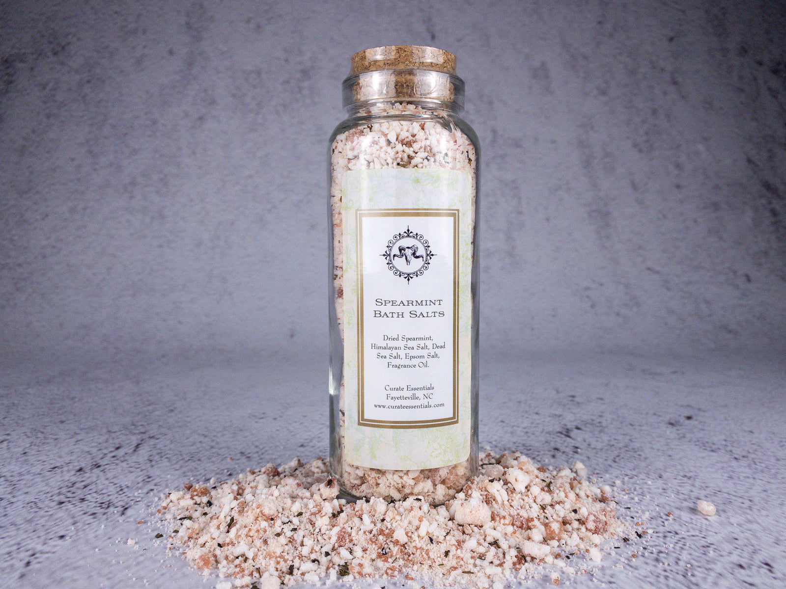 spearmint bath salts