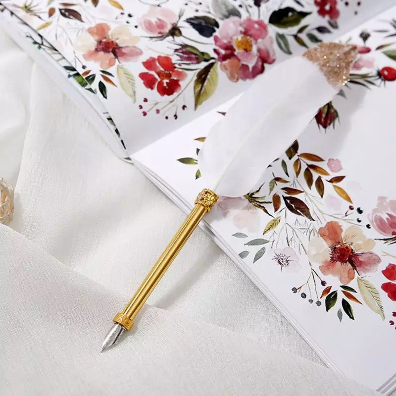 Vintage Feather Pen